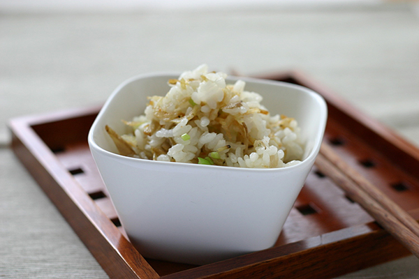 ごぼうの中華風おこわ